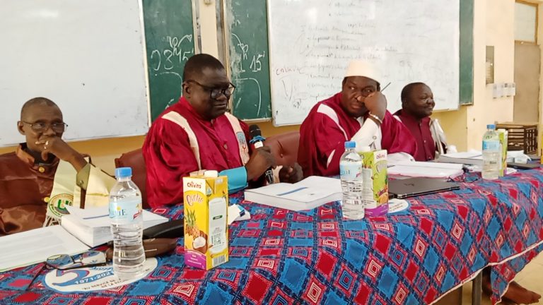 Soutenance de Thèse de Dr. Abdoul Azizi Ibrahim.